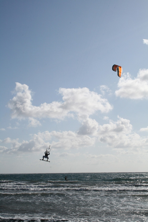 Kitesurf au cap d'Agde