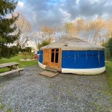 Mongolian yurt in Aquitaine