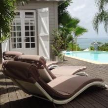 Villa by the sea of the most beautiful beaches of Martinique