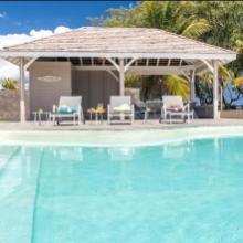 Villa en bord de mer avec accès direct à la plage en Martinique