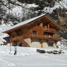 Chalet in the ski to Valloire with fantastic view