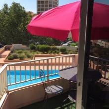 Studio with view on the port and swimming pool in Cap d'Agde