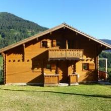 Chalet with a view of Mont-Blanc in Les Saisies